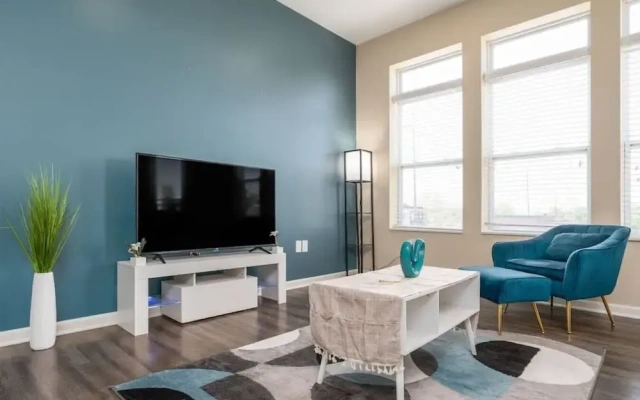 Stylish 1BR on Downtown Indy