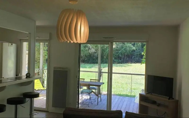 t3 avec sa terrasse ensoleillée