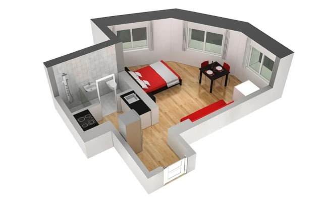 ZH Tiger - Altstetten Hitrental Apartment