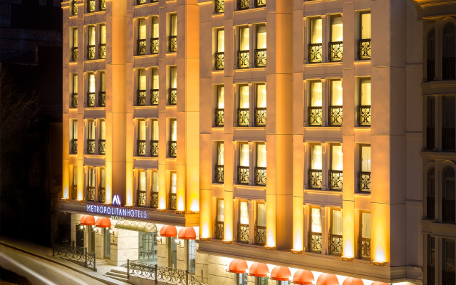 Отель Metropolitan Hotels Taksim вид на фасад