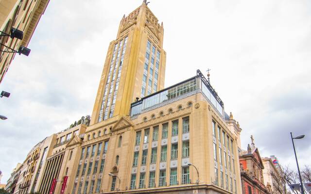 Отель Petit Palace Alcalá Испания, Мадрид - 3 отзыва об отеле, цены и фото номеров - забронировать отель Petit Palace Alcalá онлайн вид на фасад