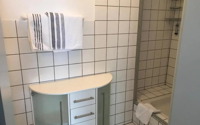 Apartmenthaus Zentrum Komfort Apartments mit Miniküchen verschiedener Größen