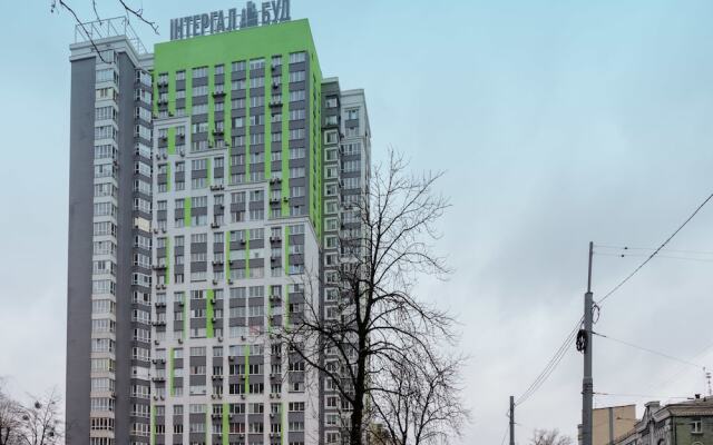 Гостиница CityApartments Lukianivska вид на фасад