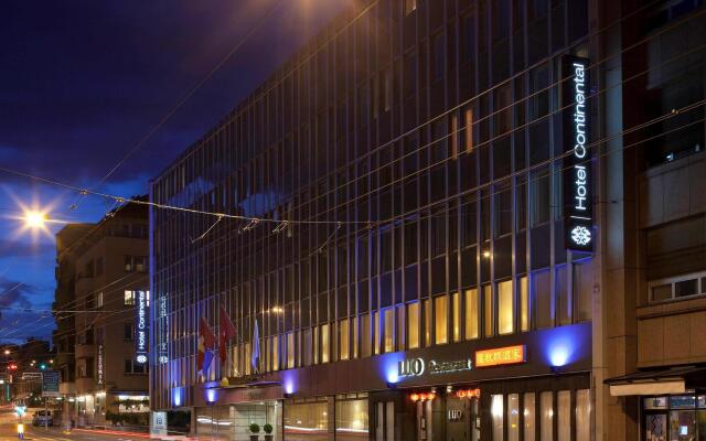 Mgallery Hotel Continental Zurich вид на фасад