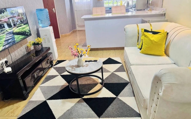 Jolly 1br With AC, Backup Gen, Netflix, Balcony