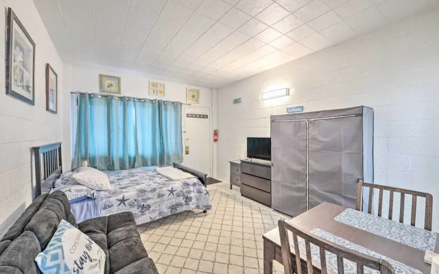 Atlantic City Studio w/ Beach Access On-site!