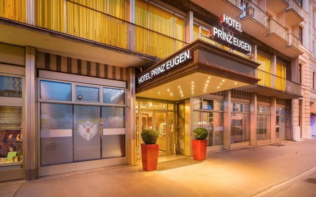 Novum Hotel Prinz Eugen Wien вид на фасад