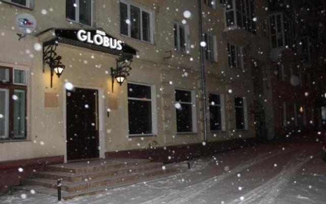 Хостел GLOBUS вид на фасад