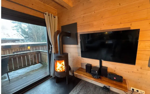 Blockhutte im Harz mit Sauna und Kamin