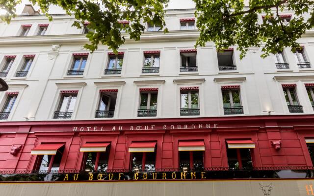 Hotel De Paris Париж вид на фасад