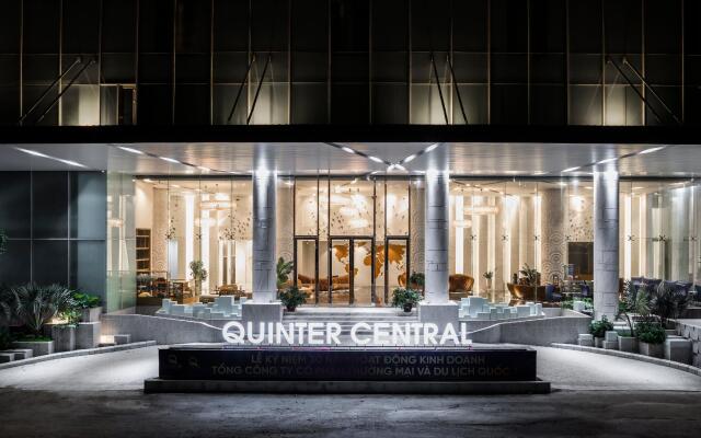 Отель Quinter Central Nha Trang вид на фасад