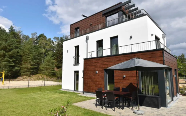 5 Sterne-Ferienhaus-See-Sauna-Kamin-Garten im Naturpark