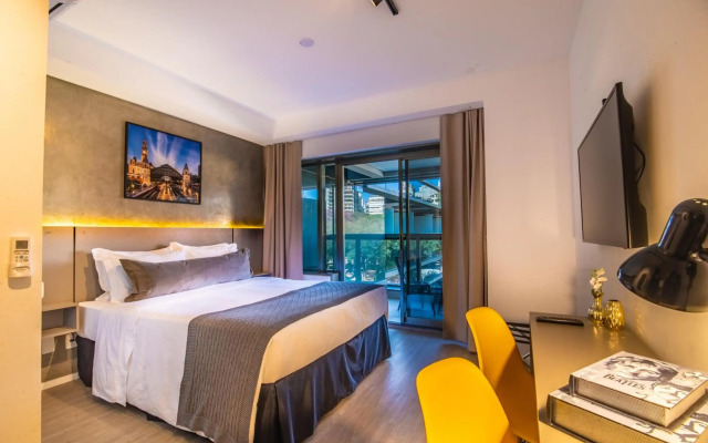 360 Suítes República - Apartamentos mobiliados