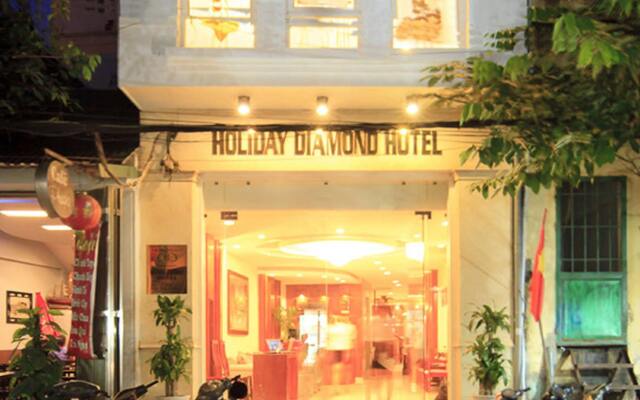 Отель Hanoi Holiday Diamond Hotel Вьетнам, Ханой - 1 отзыв об отеле, цены и фото номеров - забронировать отель Hanoi Holiday Diamond Hotel онлайн вид на фасад