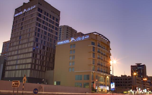 Отель Rayan Hotel Sharjah ОАЭ, Шарджа - отзывы, цены и фото номеров - забронировать отель Rayan Hotel Sharjah онлайн вид на фасад