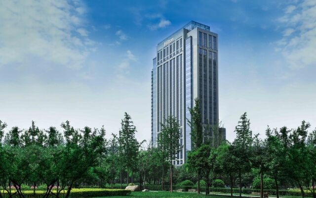 Отель Hilton Xi'an High-tech Zone вид на фасад