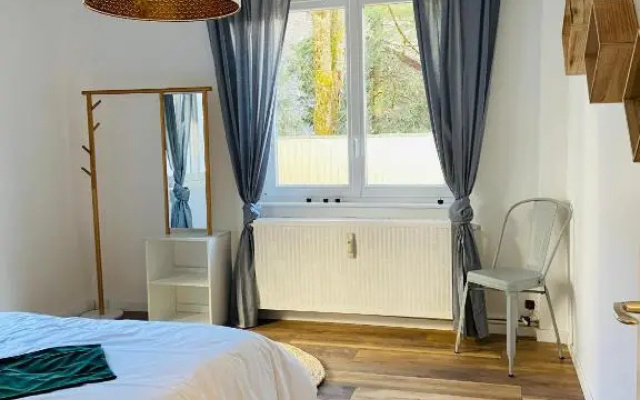 Appartement 2 chambres avec terrasse vue sur jardin arboré