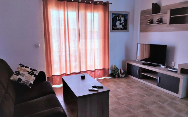 Spacious apartment in Villaricos with sea view