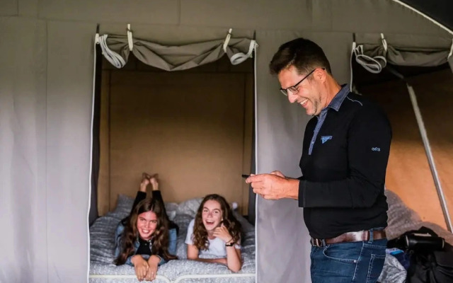 Tent Lodge Near Echternach Nature Park