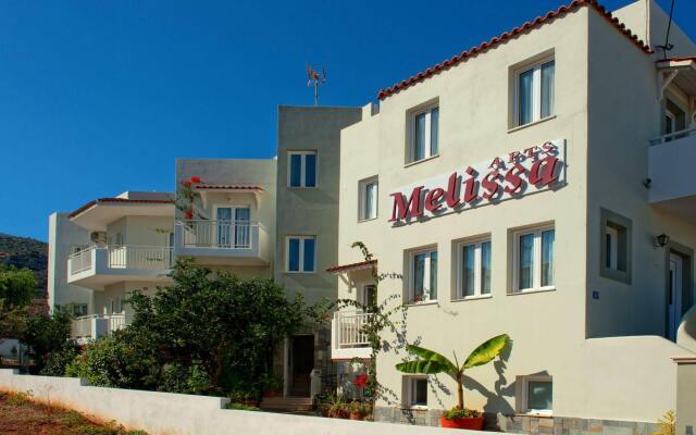Апартаменты Melissa Apartments вид на фасад