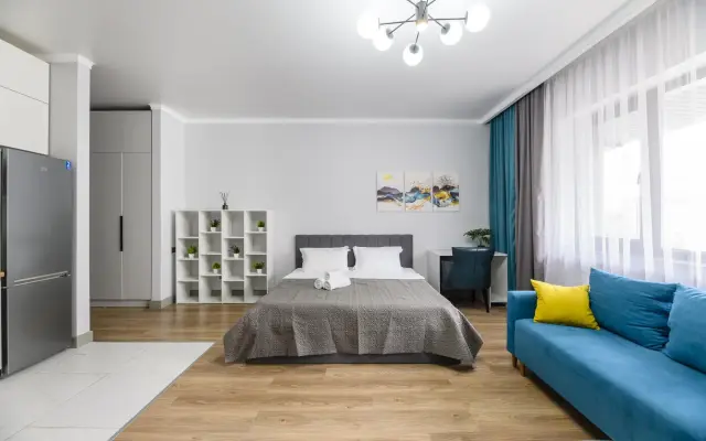 Almaty Apartments (Алматы Апартментс) в микрорайоне Самал-3