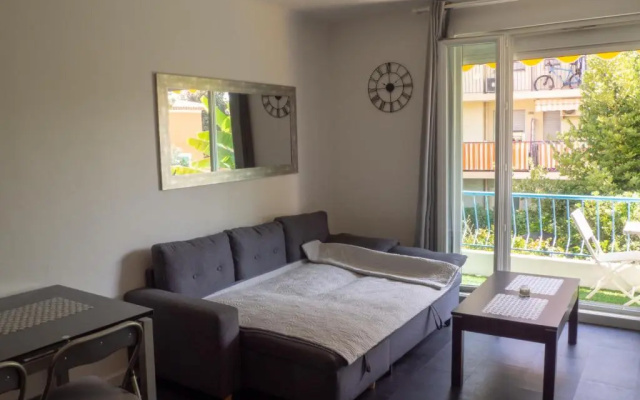 Charmant studio proche de Nice à 300m des plages