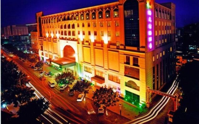 Отель Zhongshan Sunshine Business Hotel Китай, Чжуншань - отзывы, цены и фото номеров - забронировать отель Zhongshan Sunshine Business Hotel онлайн вид на фасад