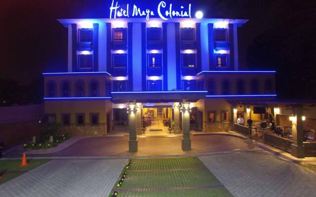 Hotel Maya Colonial вид на фасад