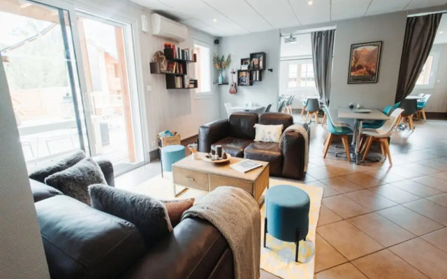 Family Apartment in Ax-les-thermes With Balcony