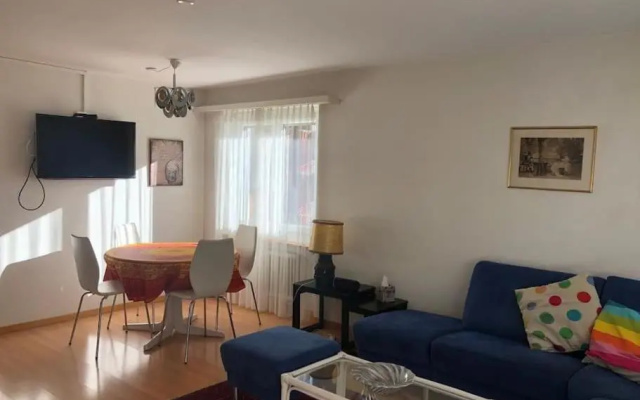 Near ski slopes 2 bedrooms apartment with balcony