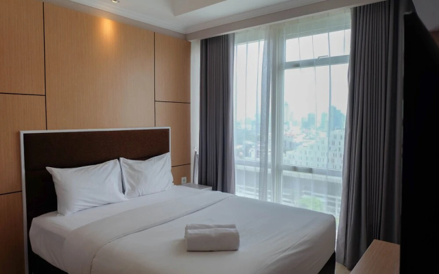 Lavish And Tranquil 2Br At Menteng Park Apartment