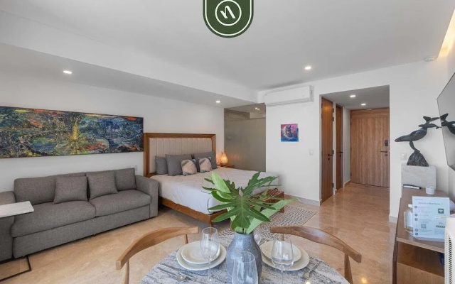 Luxury Studio With Oceanview - Beach - Pool - GYM