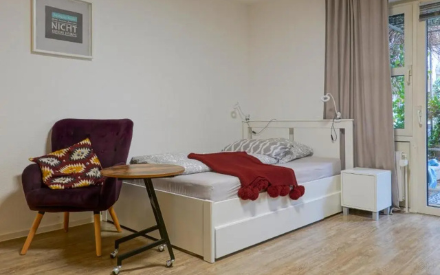 1 Zimmer Wohnung mit der Terrasse in der Innenstadt