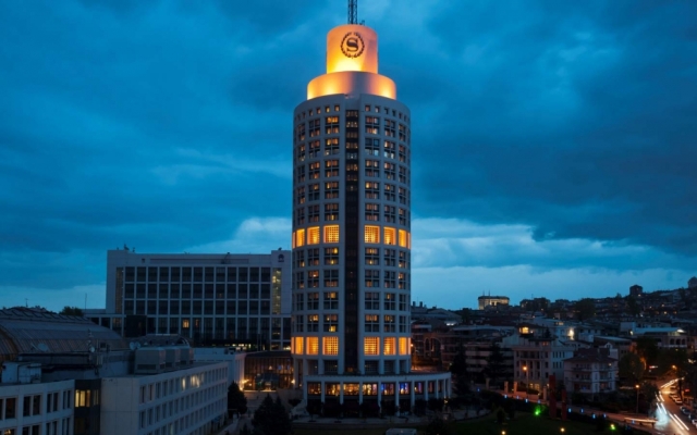 Sheraton Ankara Hotel & Convention Center вид на фасад