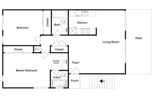 3600 Scottsdale - 2 Br Condo
