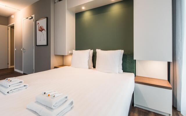 Отель NDSM Serviced Apartments Нидерланды, Амстердам - отзывы, цены и фото номеров - забронировать отель NDSM Serviced Apartments онлайн комната для гостей