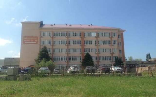 Гостиница Apart Hotel Anapskiye Prostory в Анапе отзывы, цены и фото номеров - забронировать гостиницу Apart Hotel Anapskiye Prostory онлайн Анапа вид на фасад