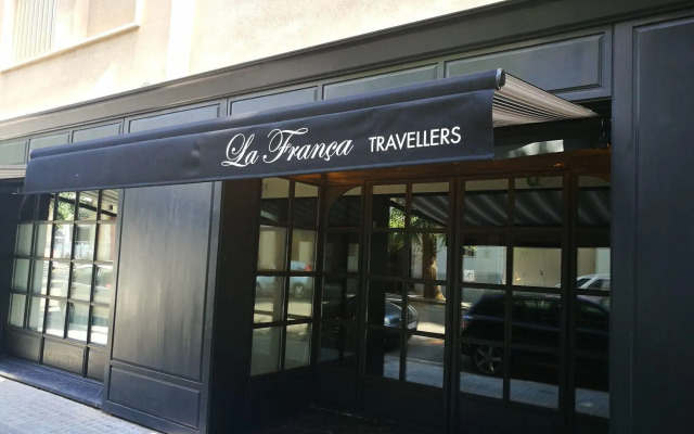 Отель La França Travellers - Adults Only Барселона вид на фасад