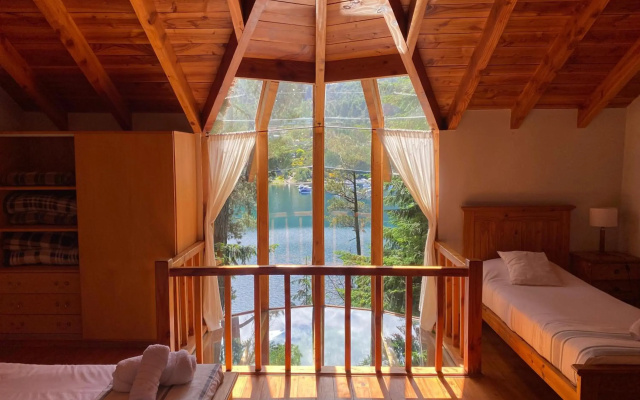 BOG Le Pommier - Cabañas con vista al Lago y piscina climatizada