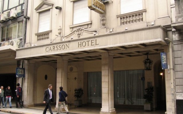 Отель Carsson Hotel Down Town Buenos Aires Аргентина, Буэнос-Айрес - 1 отзыв об отеле, цены и фото номеров - забронировать отель Carsson Hotel Down Town Buenos Aires онлайн вид на фасад
