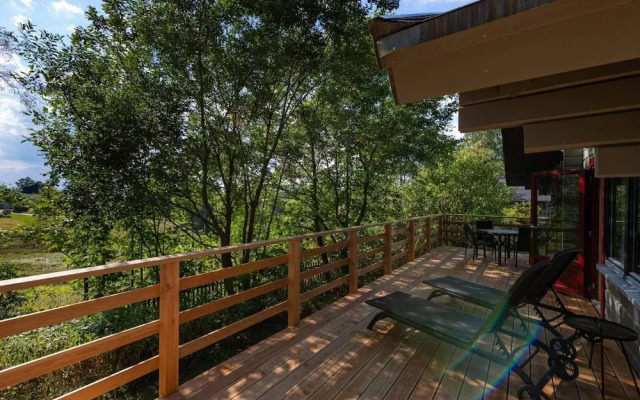 Lodge mit Terrasse in Buntenbock in Flussnahe