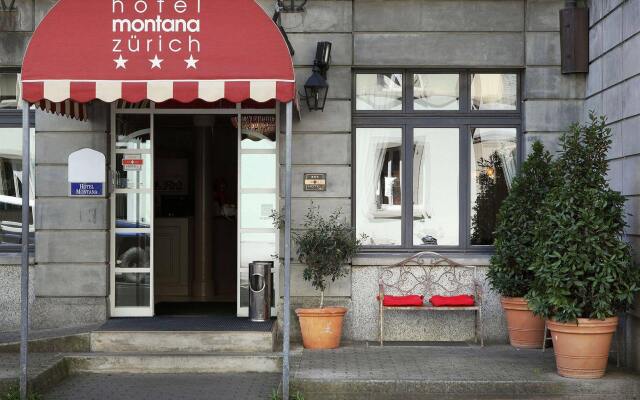 Hotel Montana Zürich вид на фасад