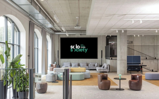 Solo Society Hybrid Hotel Vilnius