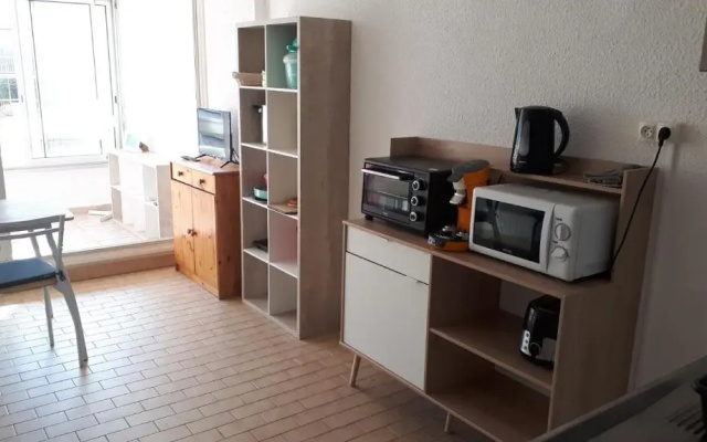 Studio 250m mer et Seaquarium avec place parking
