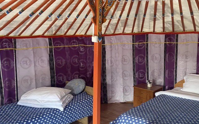 Yurt camping