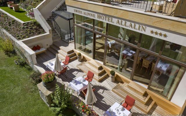 Отель Swiss Alpine Hotel Allalin Швейцария, Церматт - отзывы, цены и фото номеров - забронировать отель Swiss Alpine Hotel Allalin онлайн вид на фасад