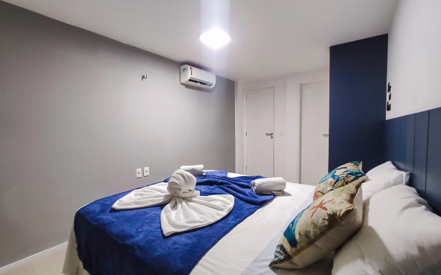 Solarium Apto Térreo 2qtos 6 Pessoas 500m Praia