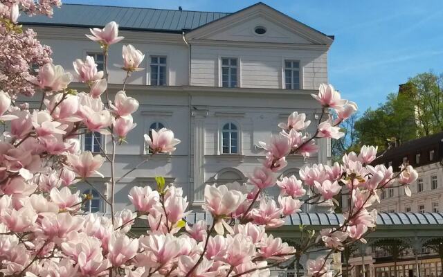 Lázenský hotel Sadový Pramen вид на фасад