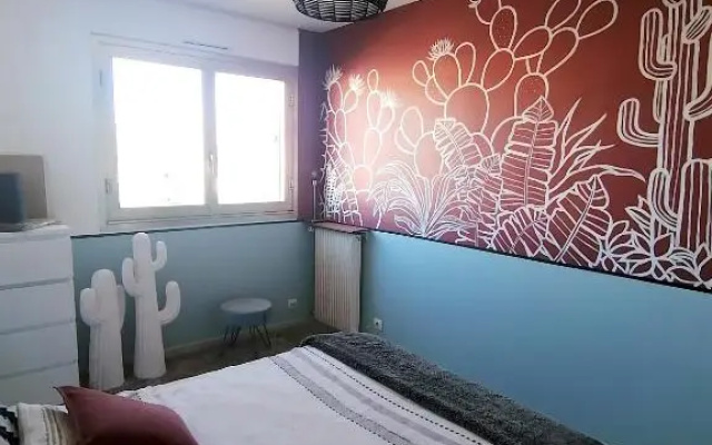 Joli appartement 3 pièces à 10 minutes de la plage