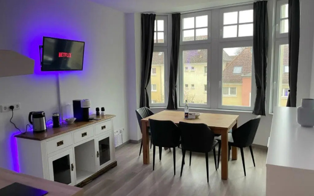 PS5+55 Zoll 4K Fernseher - Gaming Apartment